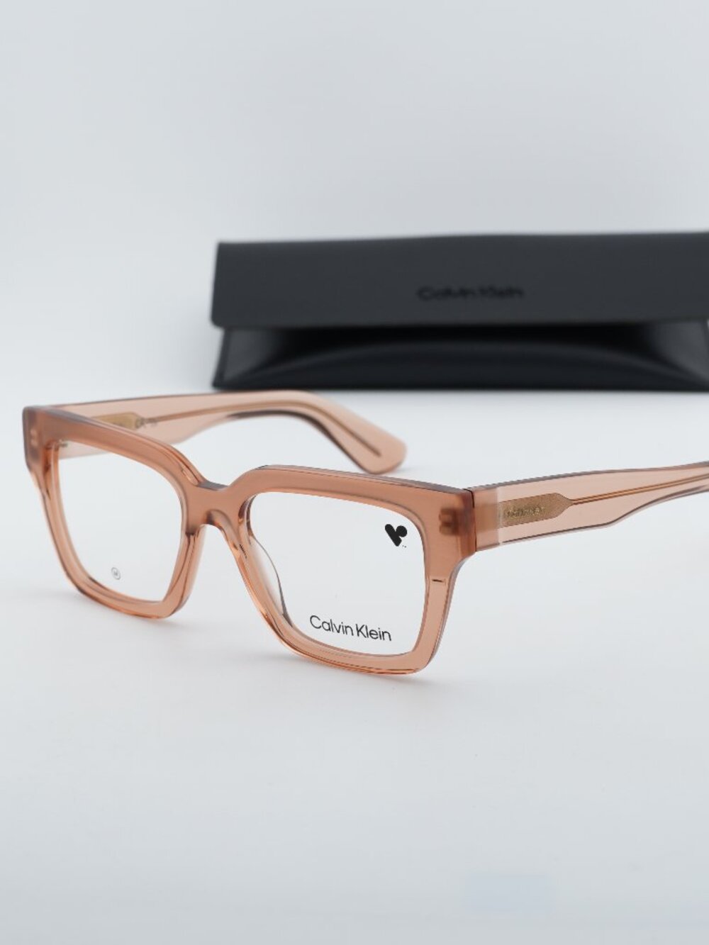 Calvin Klein CK24526 278 Unisex Square Eyeglasses 52mm - Brown